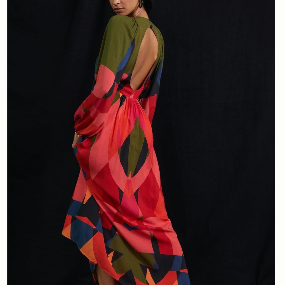 FARM Rio Multicolor Maxi Dress - Picture 3 of 7
